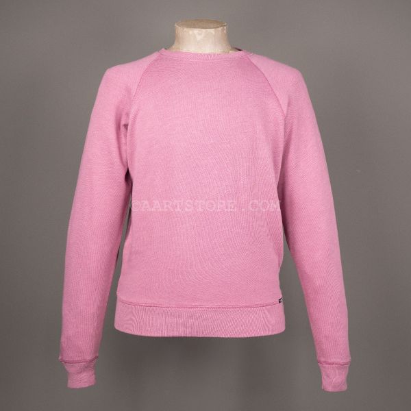 CUT 'N SEWN SWEATER PALE MAGENTA