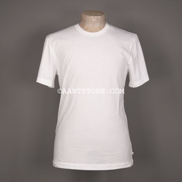 SS COTTON CREW NECK WHITE