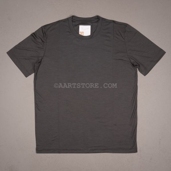JAMES S160 WOOL SS T-SHIRT VERDE