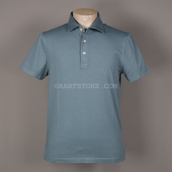 DUSTY FLEX SS POLO PIETRA BLU