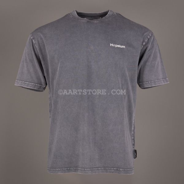 LOGO TEE SS WASHED GREY