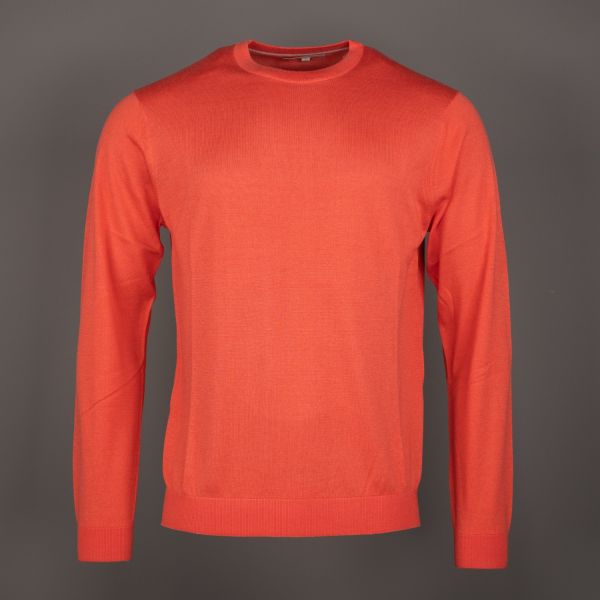 DYLAN SWEATER SILK CASHMERE ARANCIA