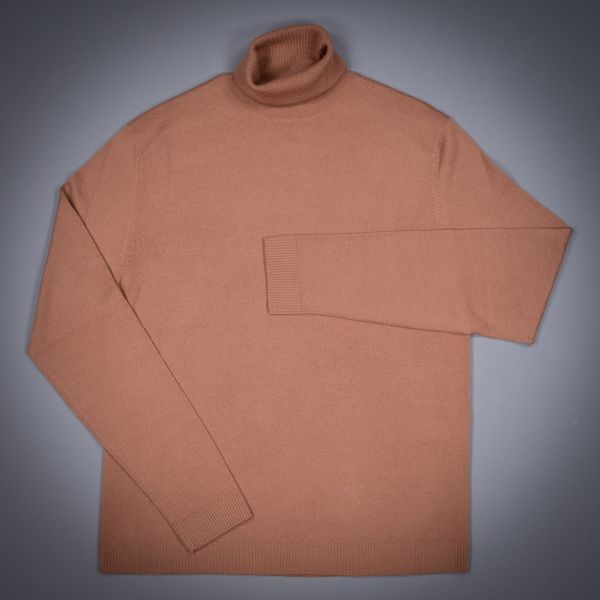 MISTER ROLLNECK SWEATER BRONZE