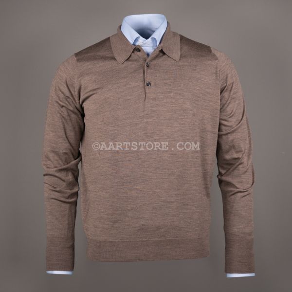 DORSET PULLOVER MERINO MUSHROOM