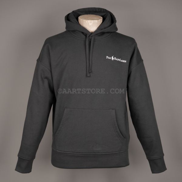 CLASSIC COTTON SWEAT HOODY OLIVE GREEN