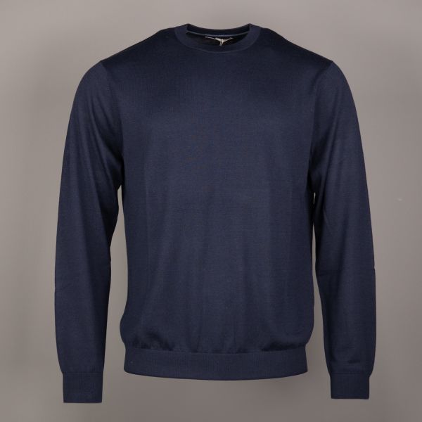 DYLAN SWEATER SILK CASHMERE BLU MARINO