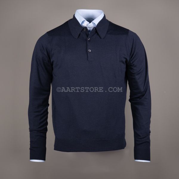 DORSET PULLOVER MERINO MIDNIGHT