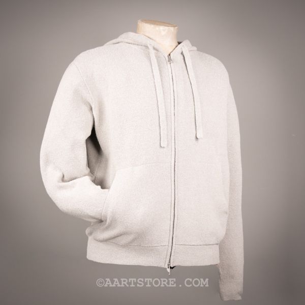 CAPPUCIO SURF ZIP SWEATER GRIGIO