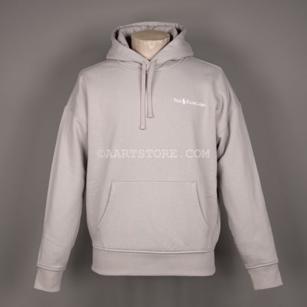 CLASSIC COTTON SWEAT HOODY SHARK GREY