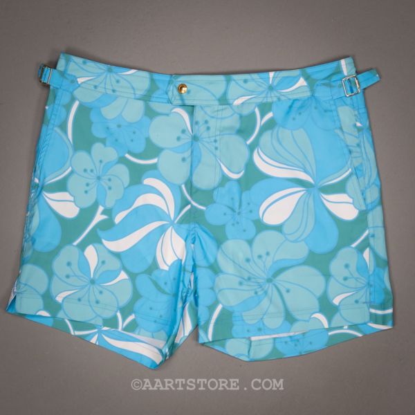 FLOREALE SWIMSHORT ACQUA BLU