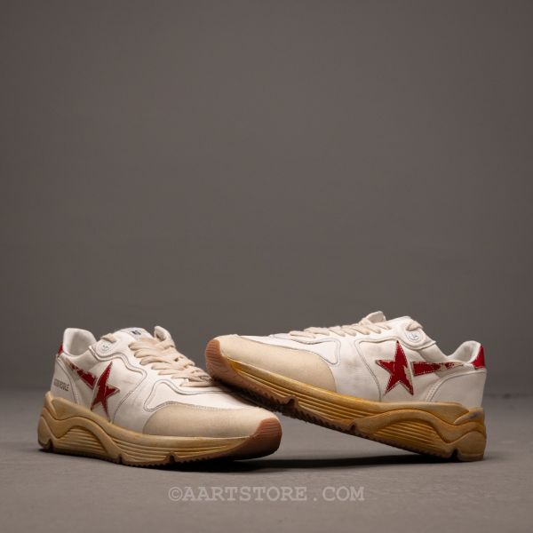 RUNNING SOLE BELGRADO SNEAKER WHITE RED