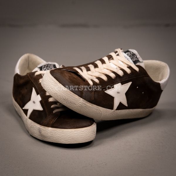 SUPERSTAR SNEAKER BROWN/WHITE