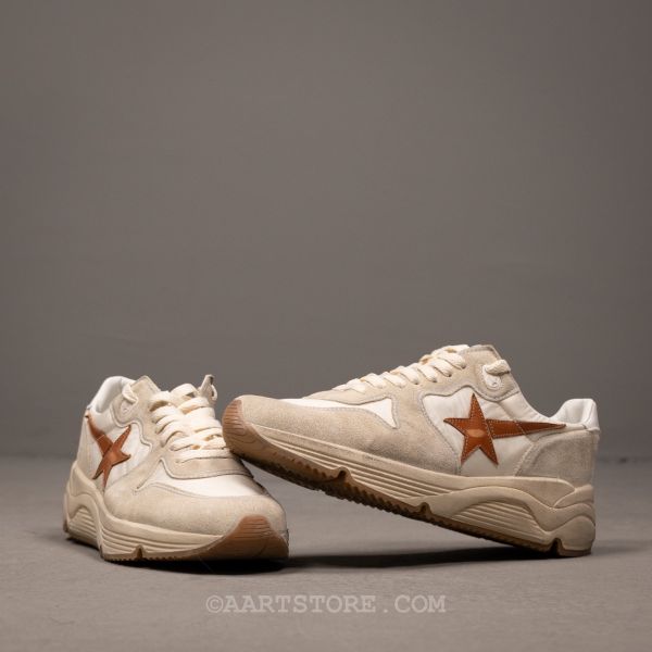 RUNNING SOLE SNEAKER CARAMEL BEIGE