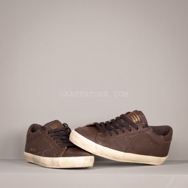 SUPERTSTAR LEATHER SNEAKER FAGIOLO