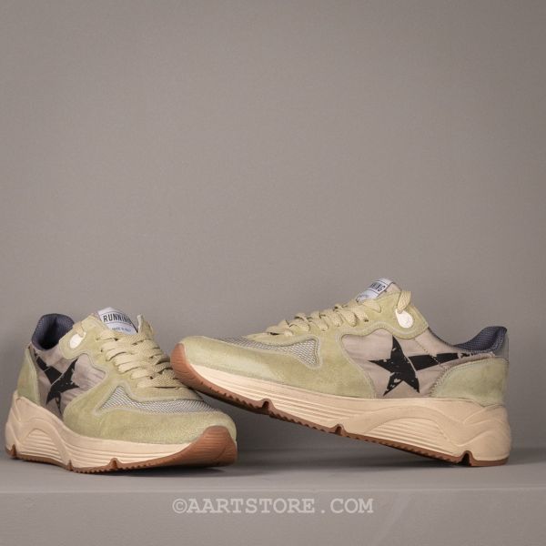 RUNNING SOLE PRINT STAR COLLA VERDE