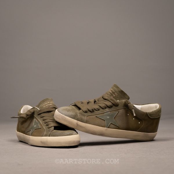 SUPER STARS SNEAKER OLIVE KNIGHT