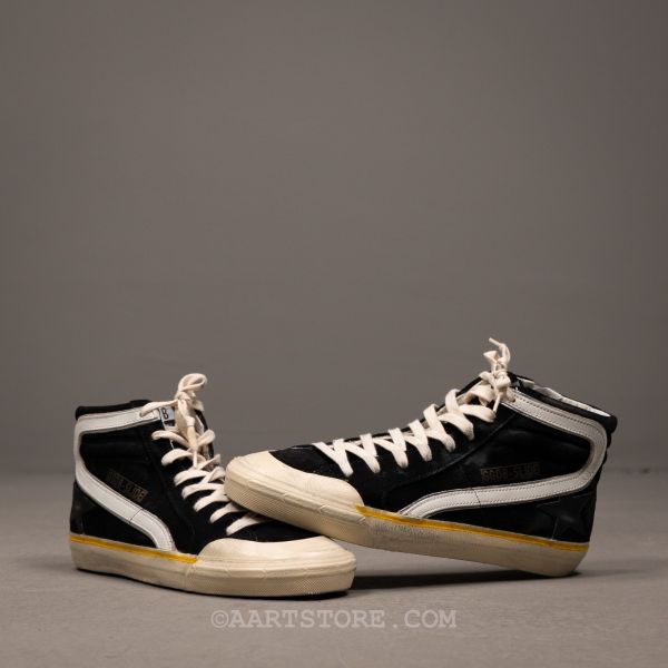 SLIDE PENTA SNEAKER BLACK SILVER