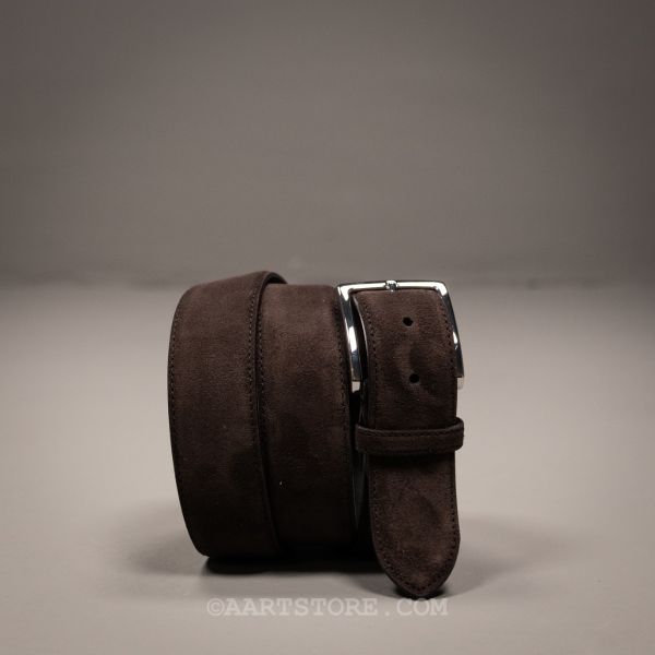 SUEDE PANAMA BELT TESTA DI MORO