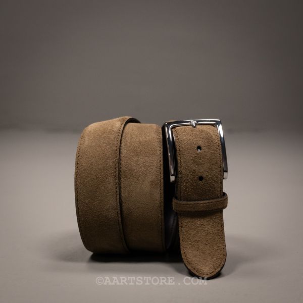 SUEDE PANAMA BELT MILITARE