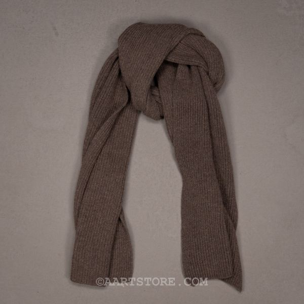SCIARPA MARINAIO CASHMERE TOPO SCURO