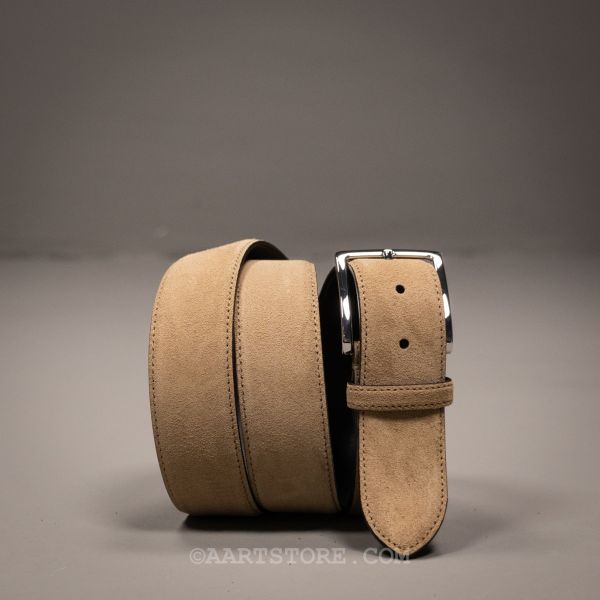 SUEDE PANAMA BELT PUMICE