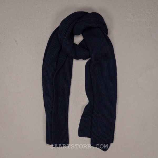 SCIARPA MARINAIO CASHMERE BLU NOTTE