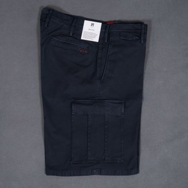 RELAXED CARGO SHORTS DARK NAVY