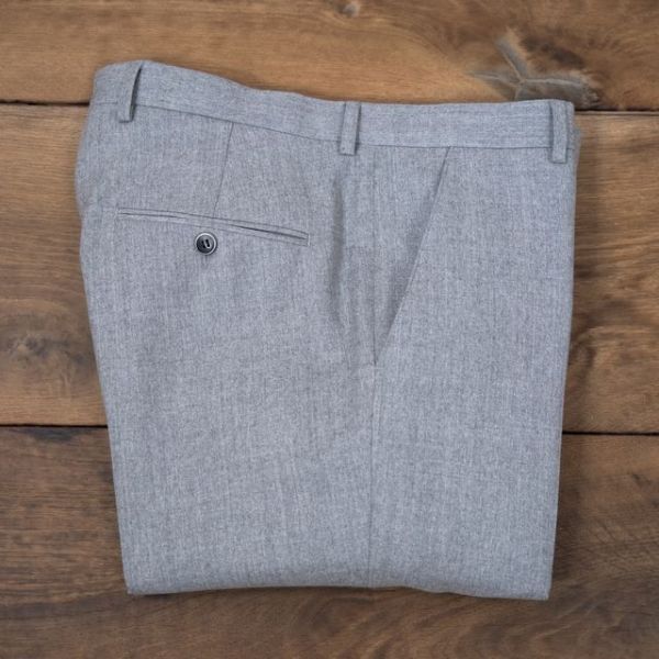AE730 AART FLANNEL PANT STONE GREY