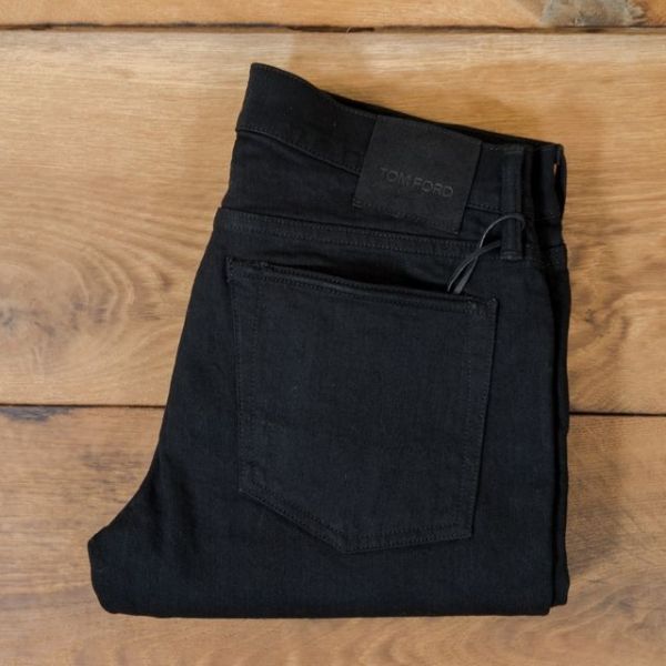 TF01 BLACK SLIM JEANS BALCK